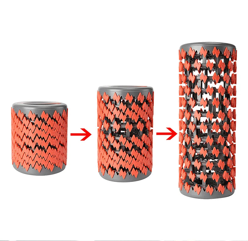 Back Massage Deep Tissue Muscle Relax ABS Adjustable Collapsible Foam Roller