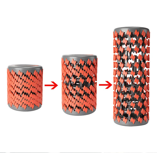 Back Massage Deep Tissue Muscle Relax ABS Adjustable Collapsible Foam Roller