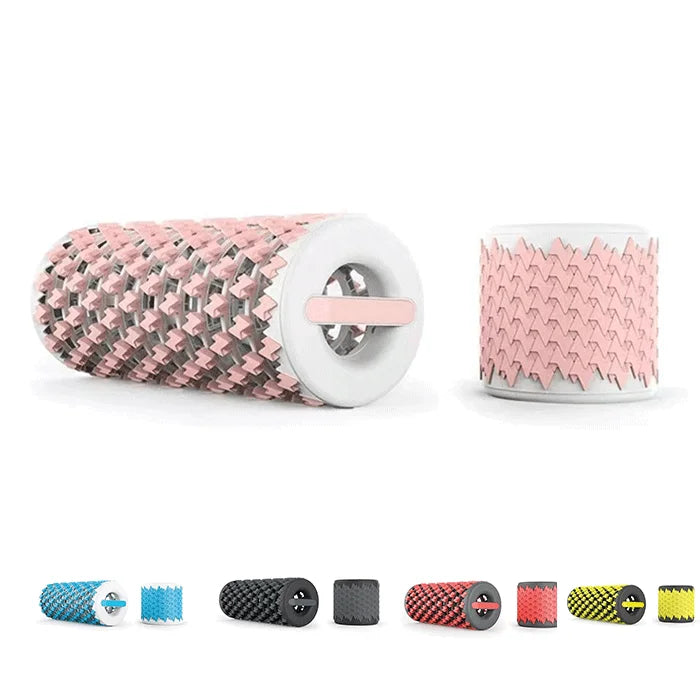 Back Massage Deep Tissue Muscle Relax ABS Adjustable Collapsible Foam Roller